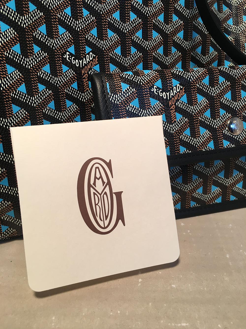 NWOT Edition limitée Goyard bleu turquoise couleur spéciale St. Louis GM Tote 2