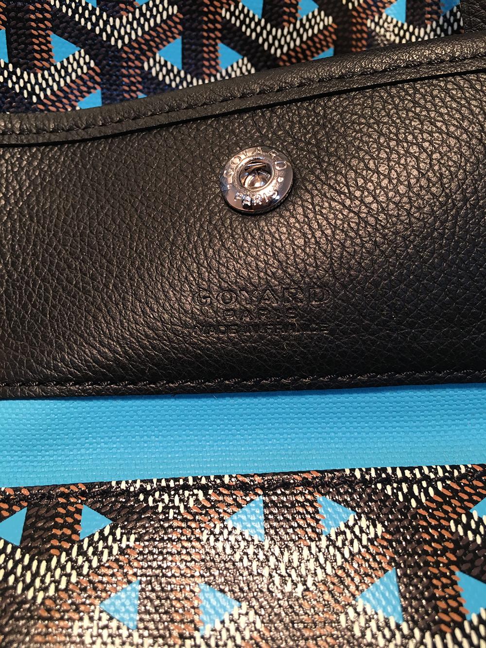 Women's NWOT Limited Edition Goyard Turquoise Blue Special Color St. Louis GM Tote 