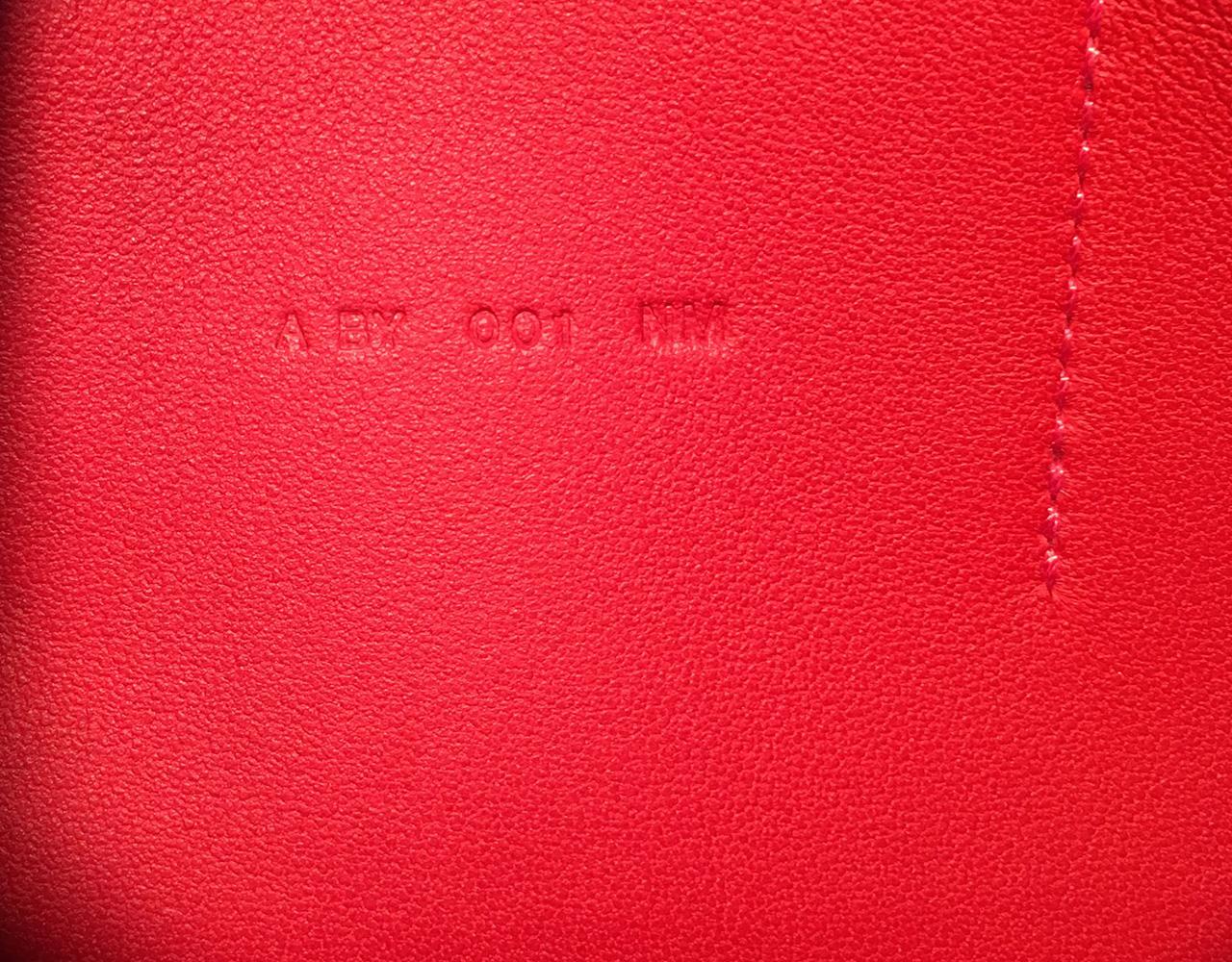 NWOT Hermes Red Togo Dogon Duo Wallet 2