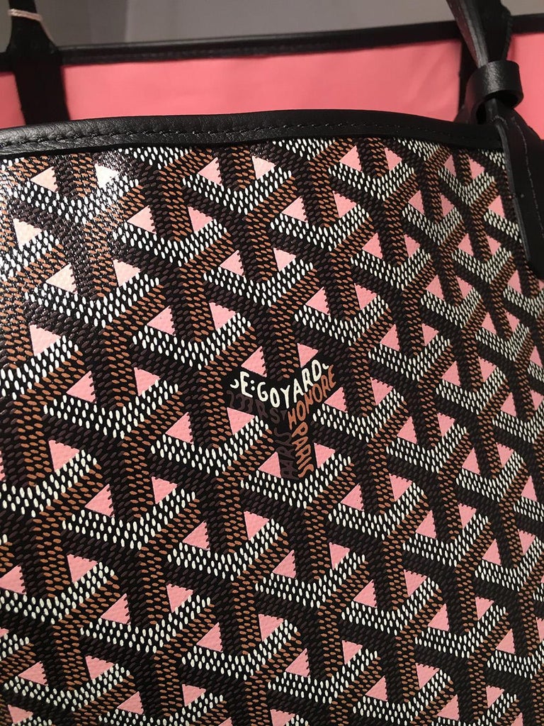NWOT Limited Edition Goyard Claire Voie Rose Pink Special Color St Louis GM  Tote at 1stDibs