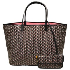 NWOT Limited Edition Goyard Claire Voie Rose Pink Special Color St Louis GM Tote