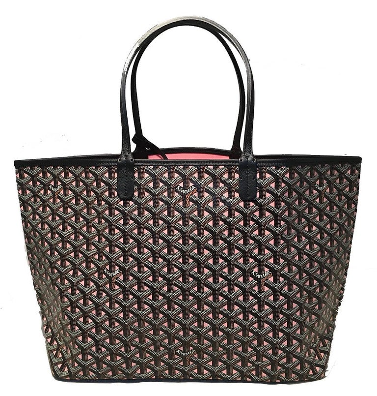 NWOT Limited Edition Goyard Claire Voie Rose Pink Special Color St Louis PM Tote For Sale at 1stdibs