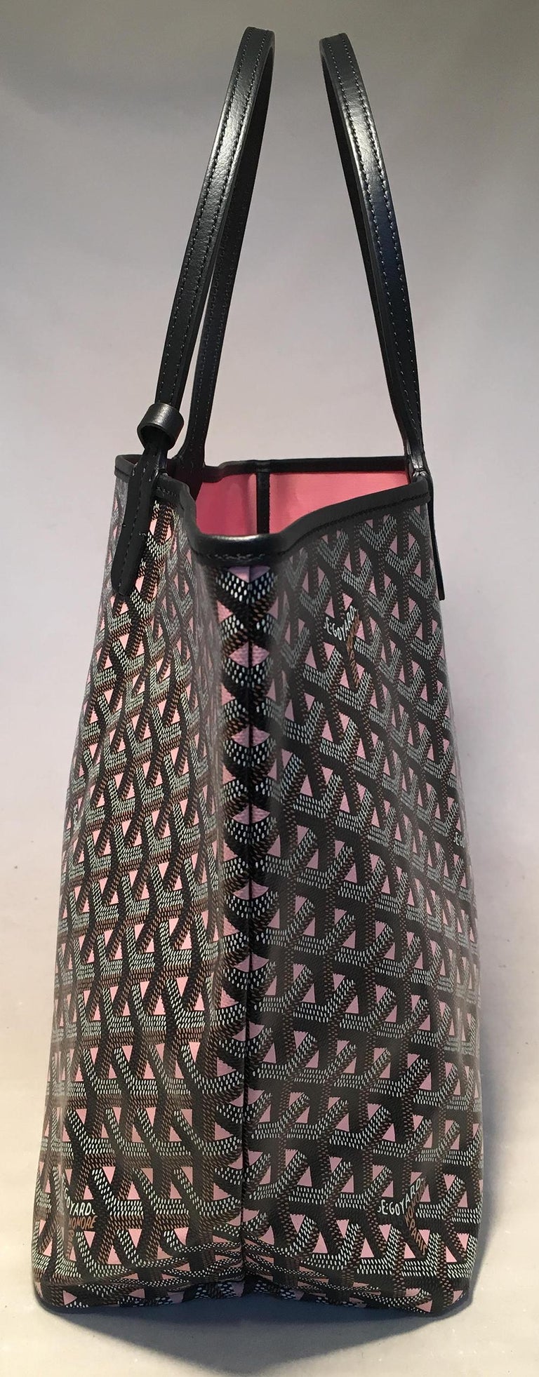 NWOT Limited Edition Goyard Claire Voie Rose Pink Special Color St Louis PM  Tote at 1stDibs