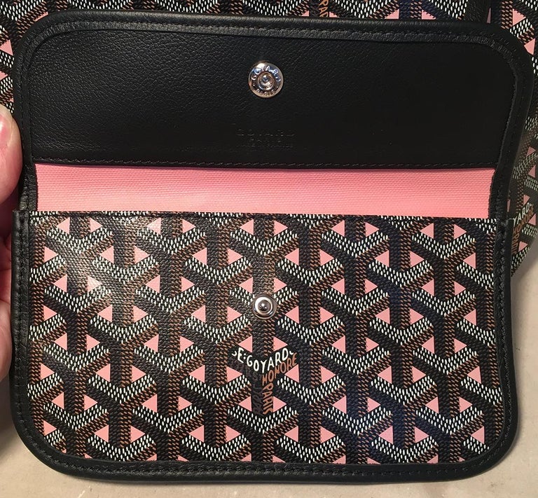 NWOT Limited Edition Goyard Claire Voie Rose Pink Special Color St Louis PM  Tote at 1stDibs