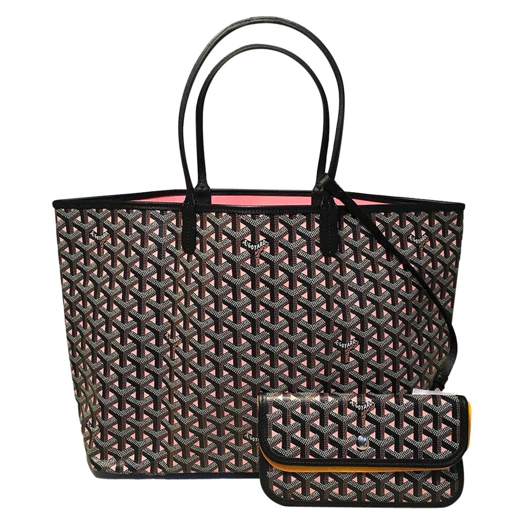 Goyard St. Louis Tote PM Clairvoie Black/Pink Japan Edition – Coco