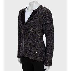 NWOT Louis Vuitton Brown Zip-Up Cardigan Jacket, Size S