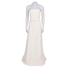 NWOT Max Mara Beige Hochzeitskleid - FR40/L