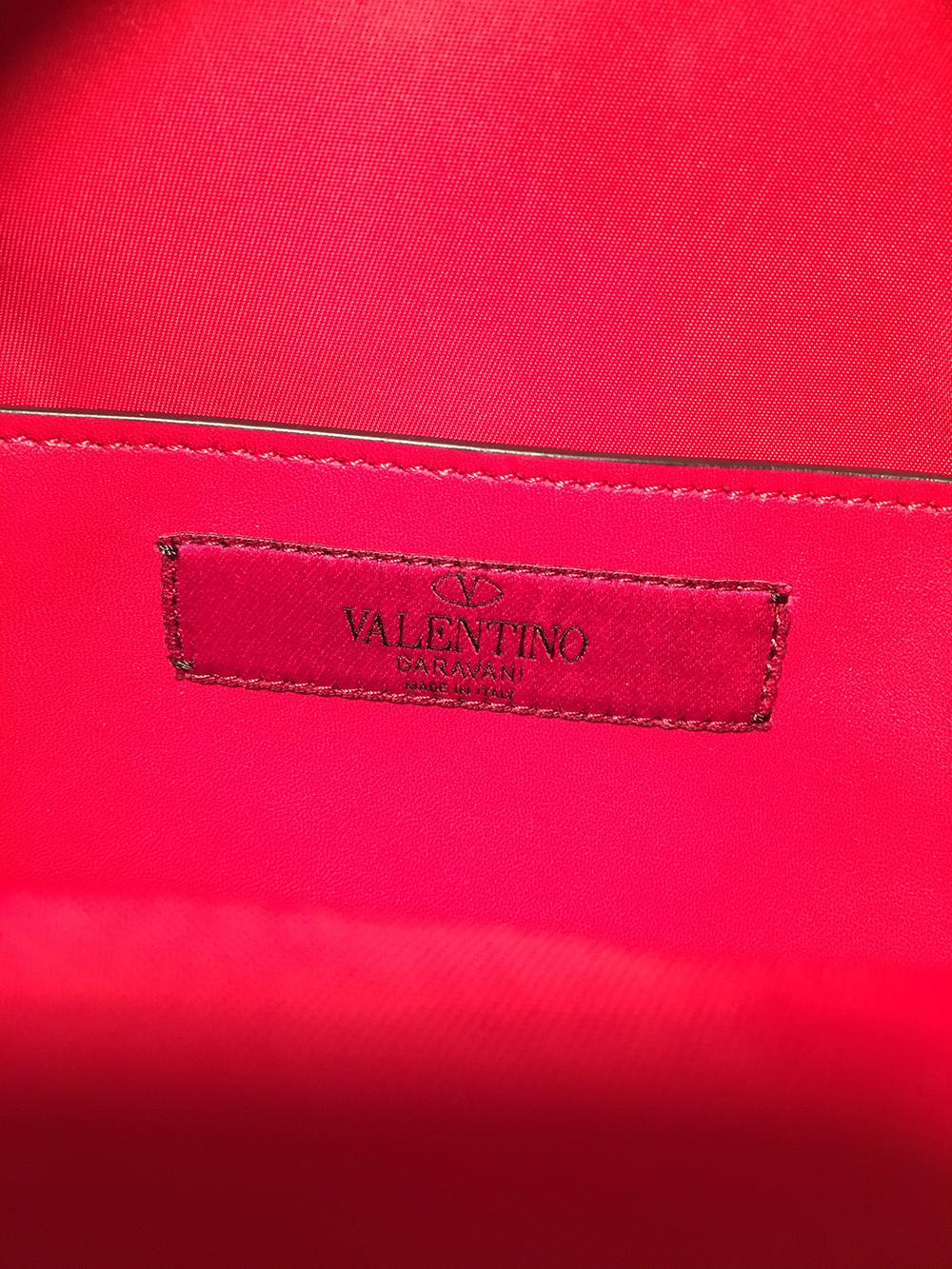 NWOT Valentino Red Nylon Mini Rockstud Backpack  2