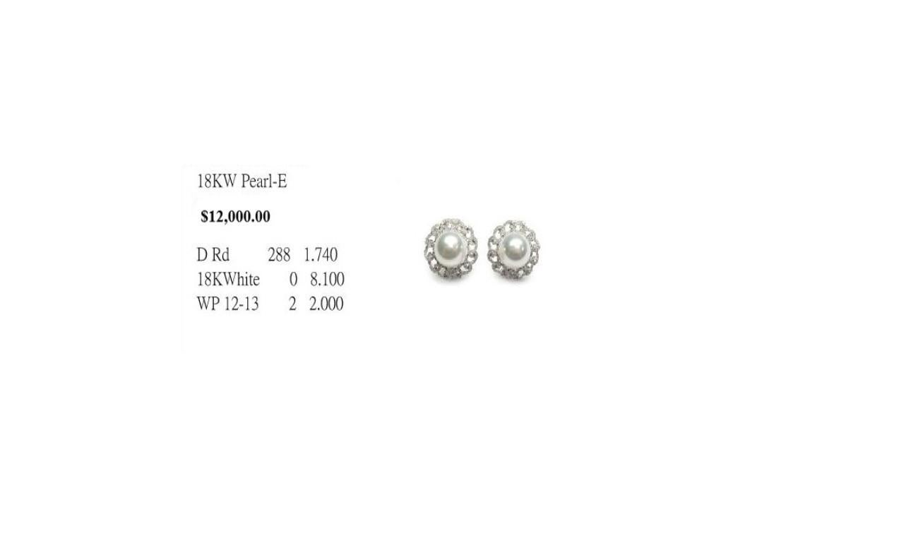 large pearl and diamond earrings
