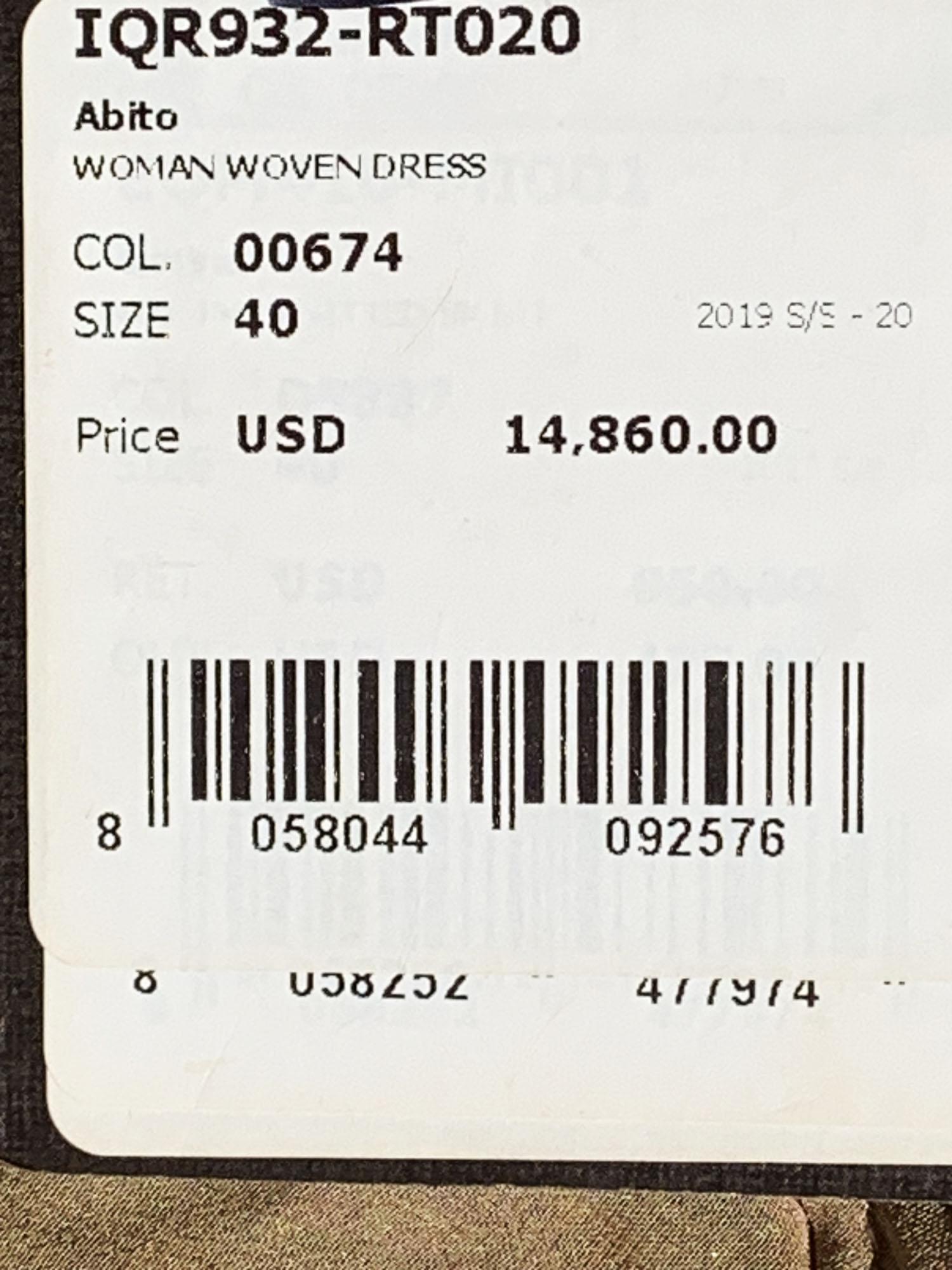 NWT $14860 Roberto Cavalli Gold Fully Beaded Open Back Dress Gown Italian 40 For Sale 8