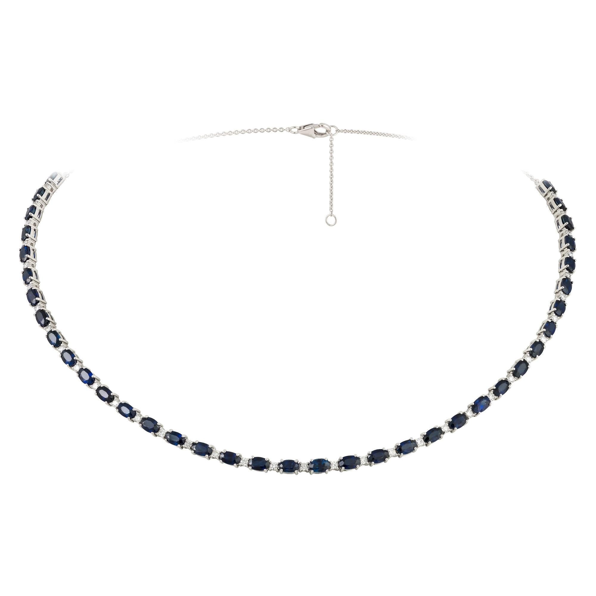 The Following Item we are offering is a Rare Important Radiant 18KT Gold Rare Gorgeous Fancy Blue Sapphire Diamond Necklace. Necklace is comprised of a Gorgeous Array of Fancy Blue Sapphires with Diamonds!!! T.C.W. Approx 12.50CTS!!! This Gorgeous