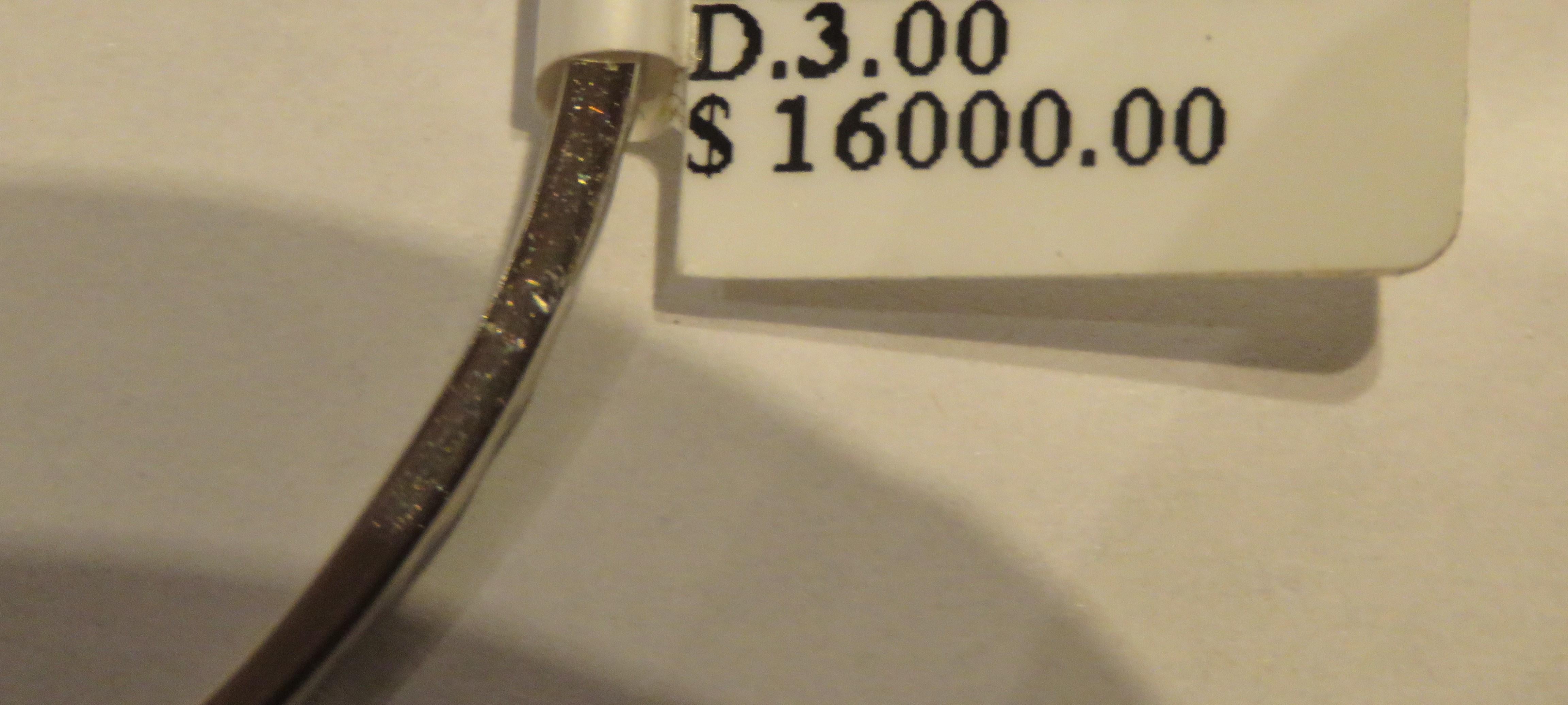 da uomo o donna NWT $16,000 Oro 18KT Splendido bracciale floreale con diamanti in vendita
