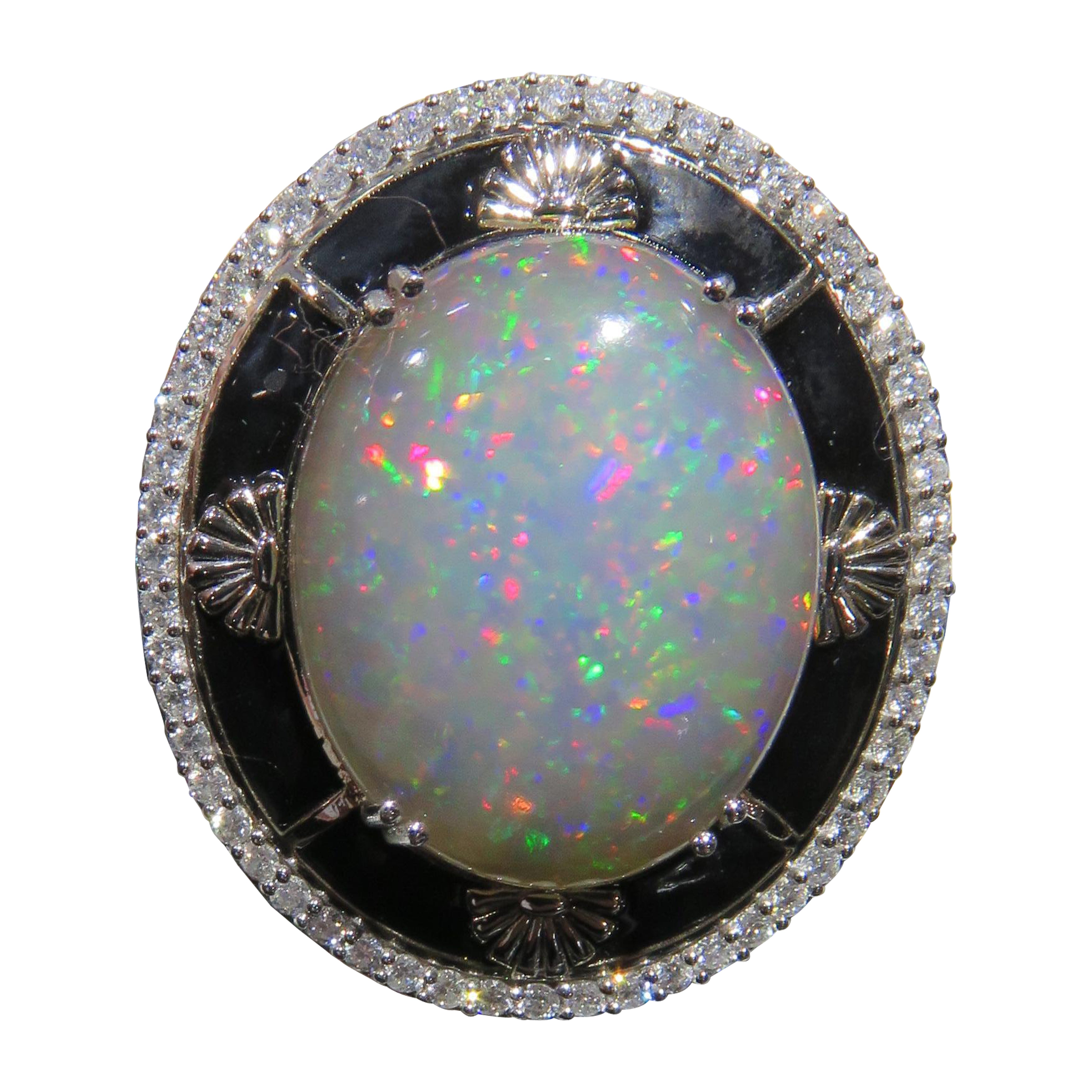 What is an enamel ring?