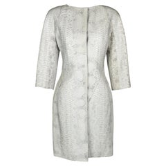NWT 2007 Christian Dior by John Galliano Python 60's MOD Style Dress Jacket