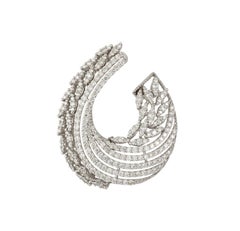 Magnifique créoles en or 18 carats avec grand diamant fantaisie, 2 000 $, Neuf avec étiquette