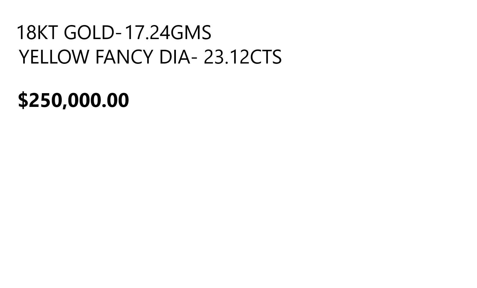 NWT $250, 000 Raro 18KT Magnífico Fantasía 23CT Amarillo Diamante Pulsera de Tenis en venta 1