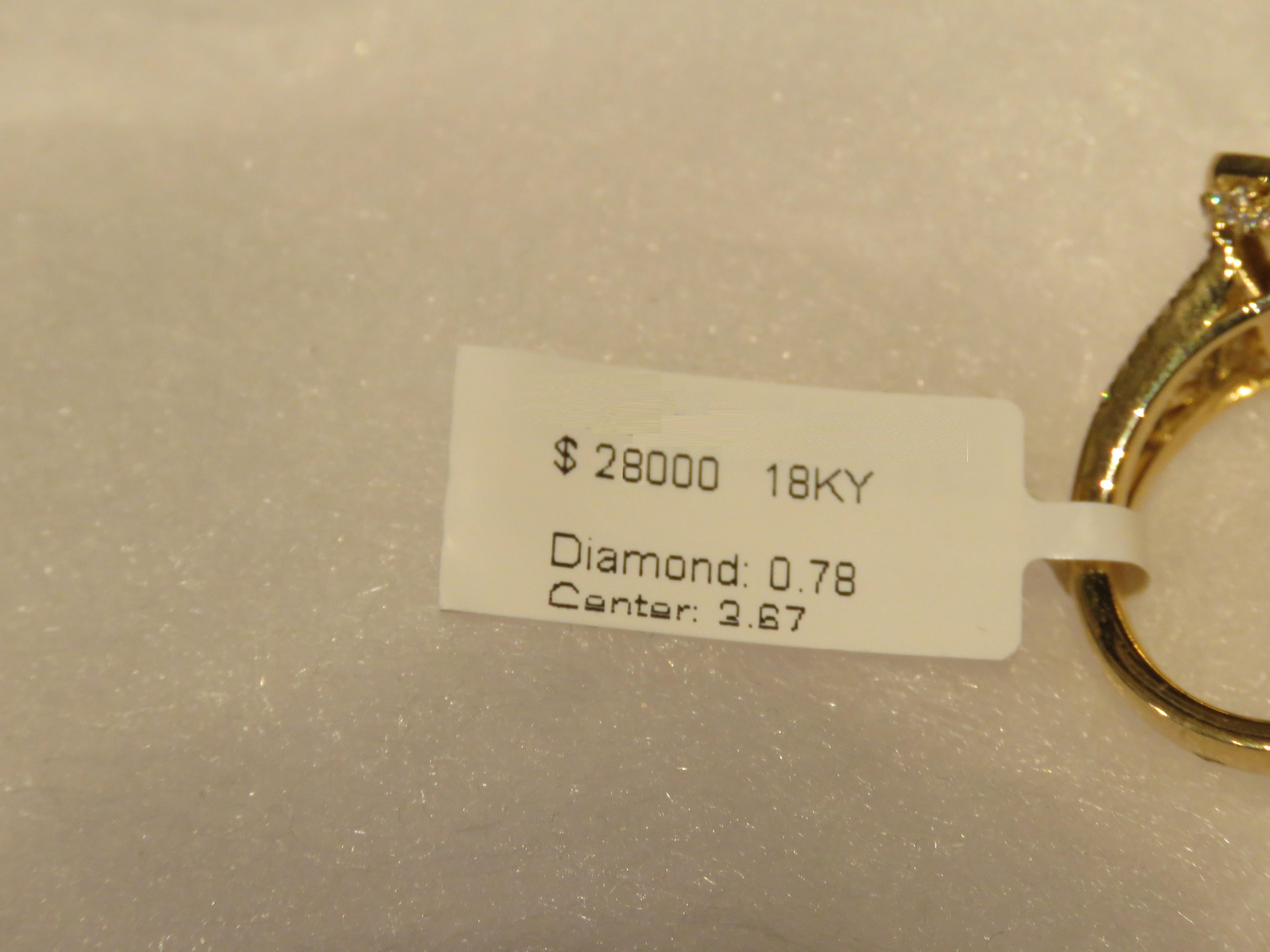 NWT $28,000 Seltener 18KT Gold Seltener Fancy Lightening Ridge Schwarzer Opal Diamantring im Zustand „Neu“ im Angebot in New York, NY