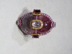 NWT $30, 500 Rare 18KT Gold Fancy Large 63ct Red Tourmaline Spinel Ring