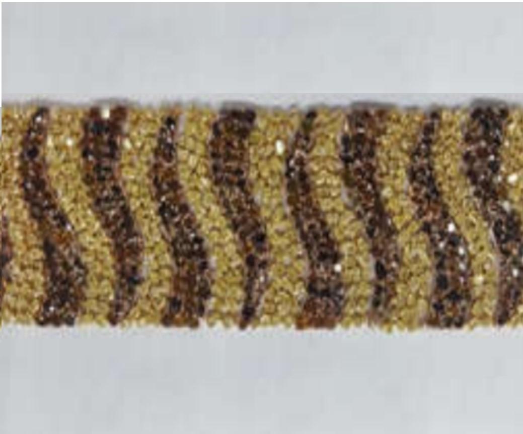 Taille mixte Bracelet tigre rare en or 18 carats avec diamants jaunes et cognacs, 325 000 $ NWT en vente