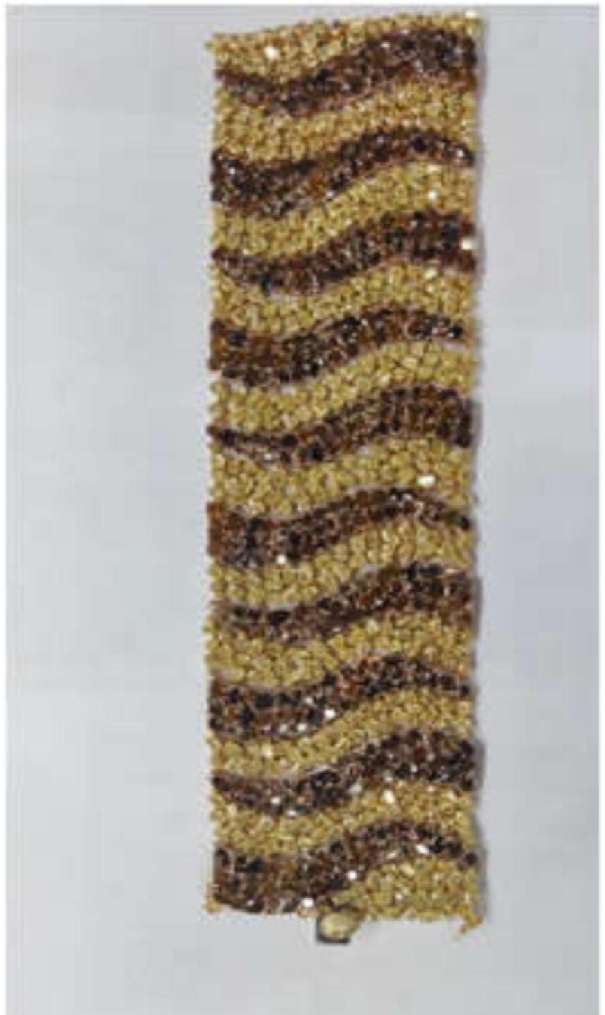 Bracelet tigre rare en or 18 carats avec diamants jaunes et cognacs, 325 000 $ NWT Neuf - En vente à New York, NY