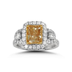 NWT $350, 000 Or 18KT Rare GIA Certified Magnificent Fancy Pink Diamond Ring