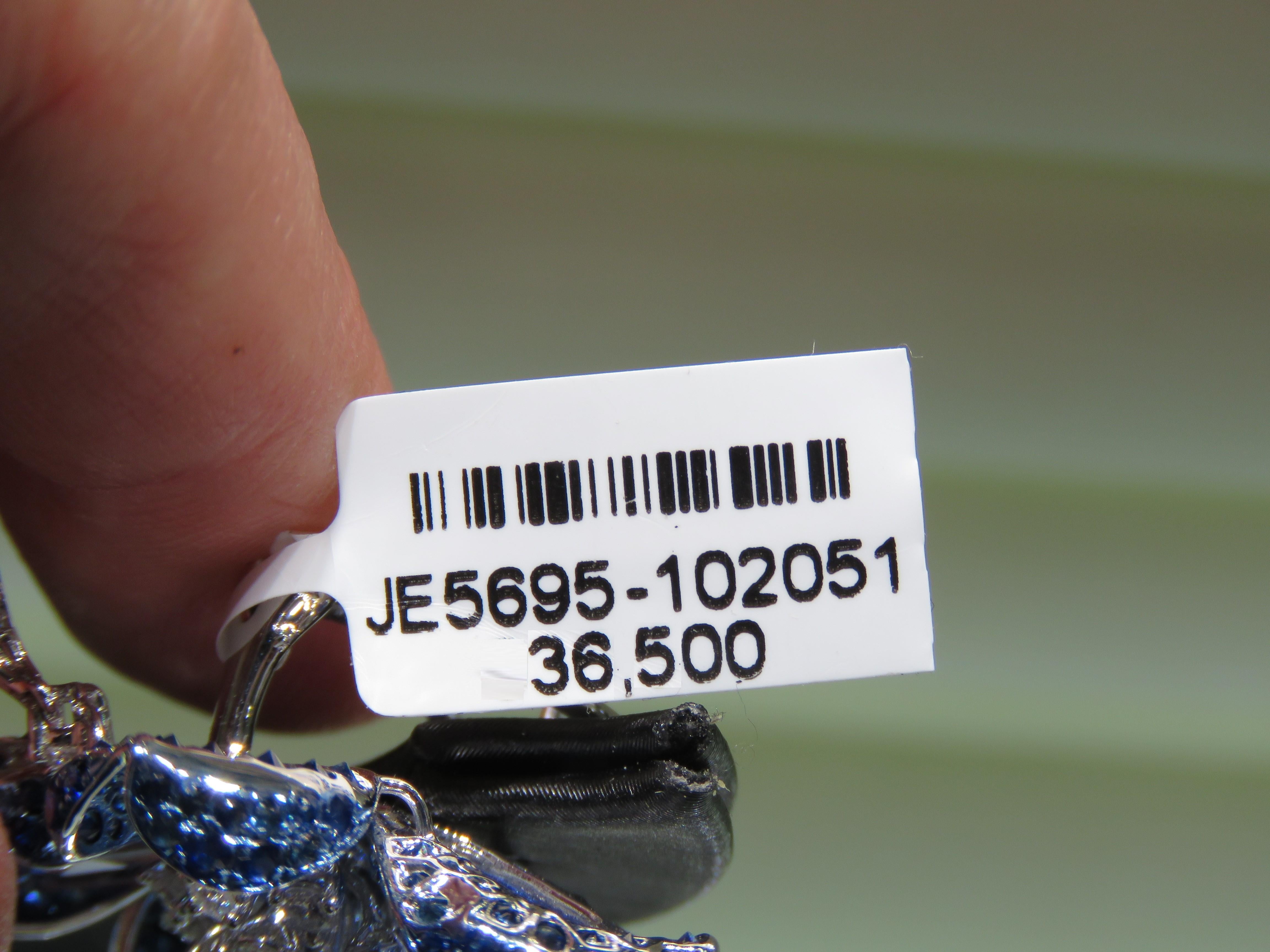 NEU $36, 500 18KT Gold Seltene Barockseeperlen-Ohrhänger mit wunderschönen Diamanten, selten, neu mit Etikett im Angebot 1