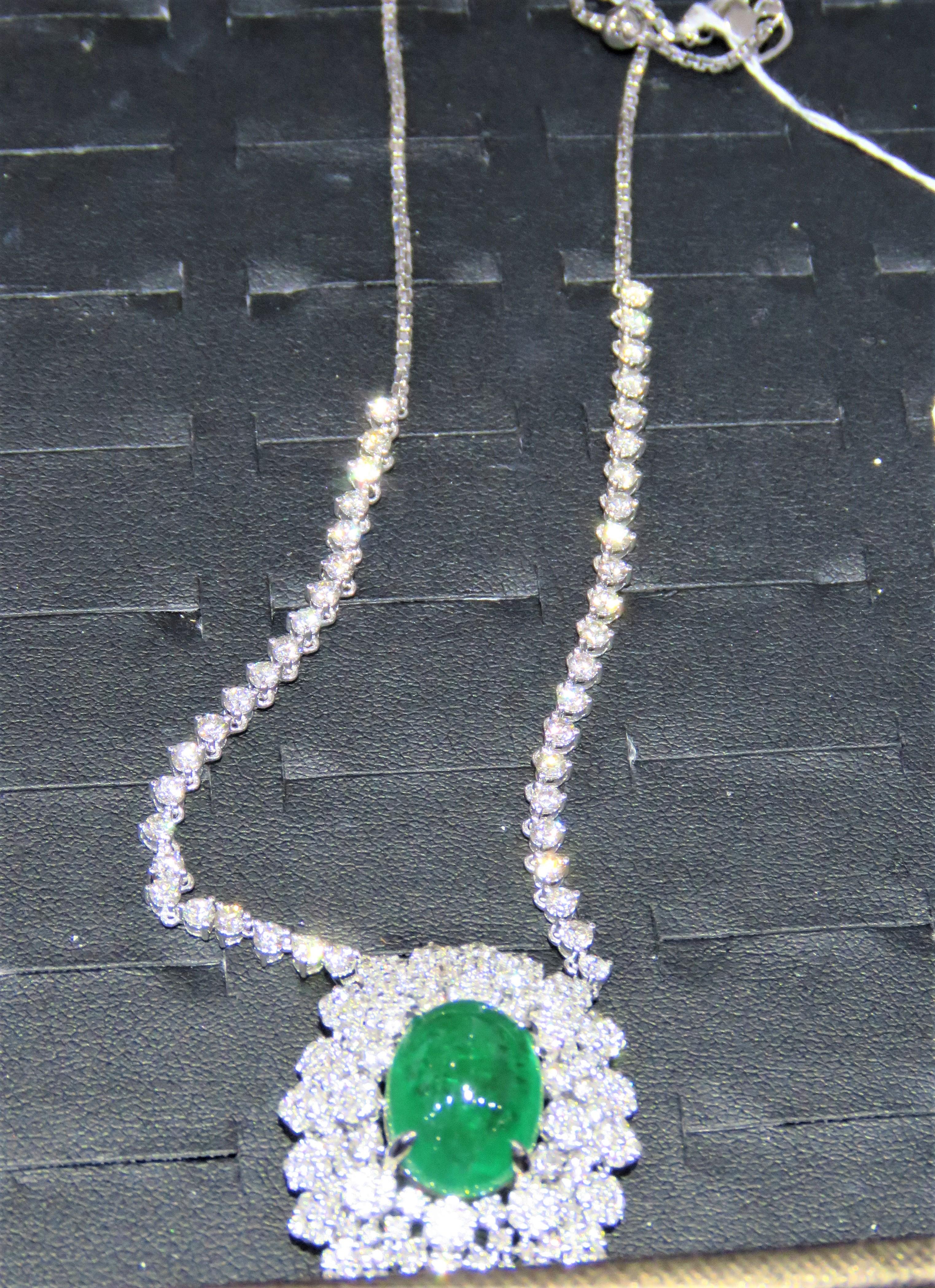 royal emerald necklace