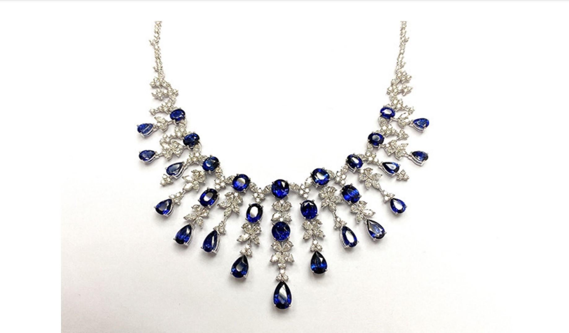 expensive sapphire necklace