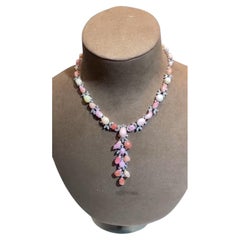 NWT $465, 000 18KT Gold Magnificent Important Conch Pearl Diamond Necklace