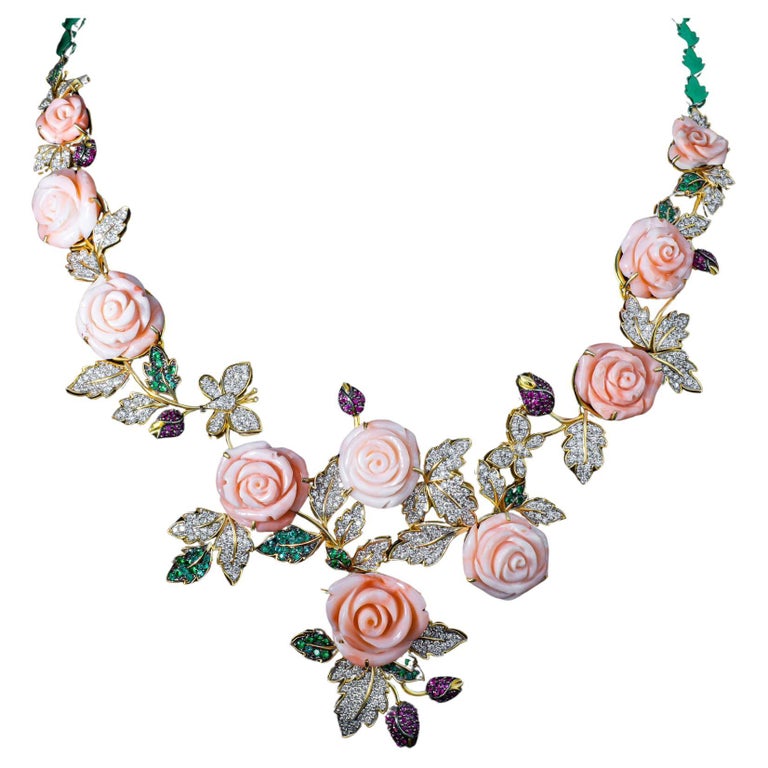 Collier Fantaisie Long - Couleurs Marron Et écru, Style Bohème
