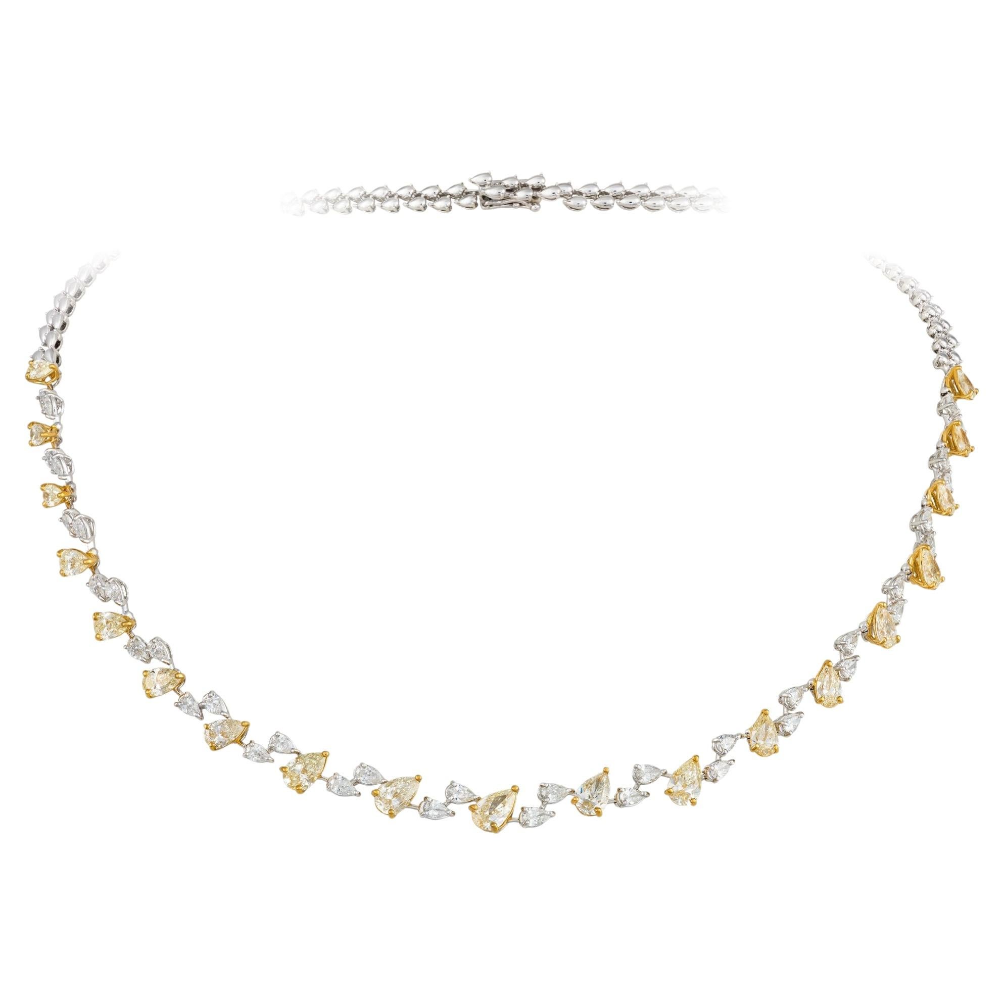 For Haya $70K 18KT Yellow White Diamond Necklace $48K Conch Pearl Diamond Ring For Sale