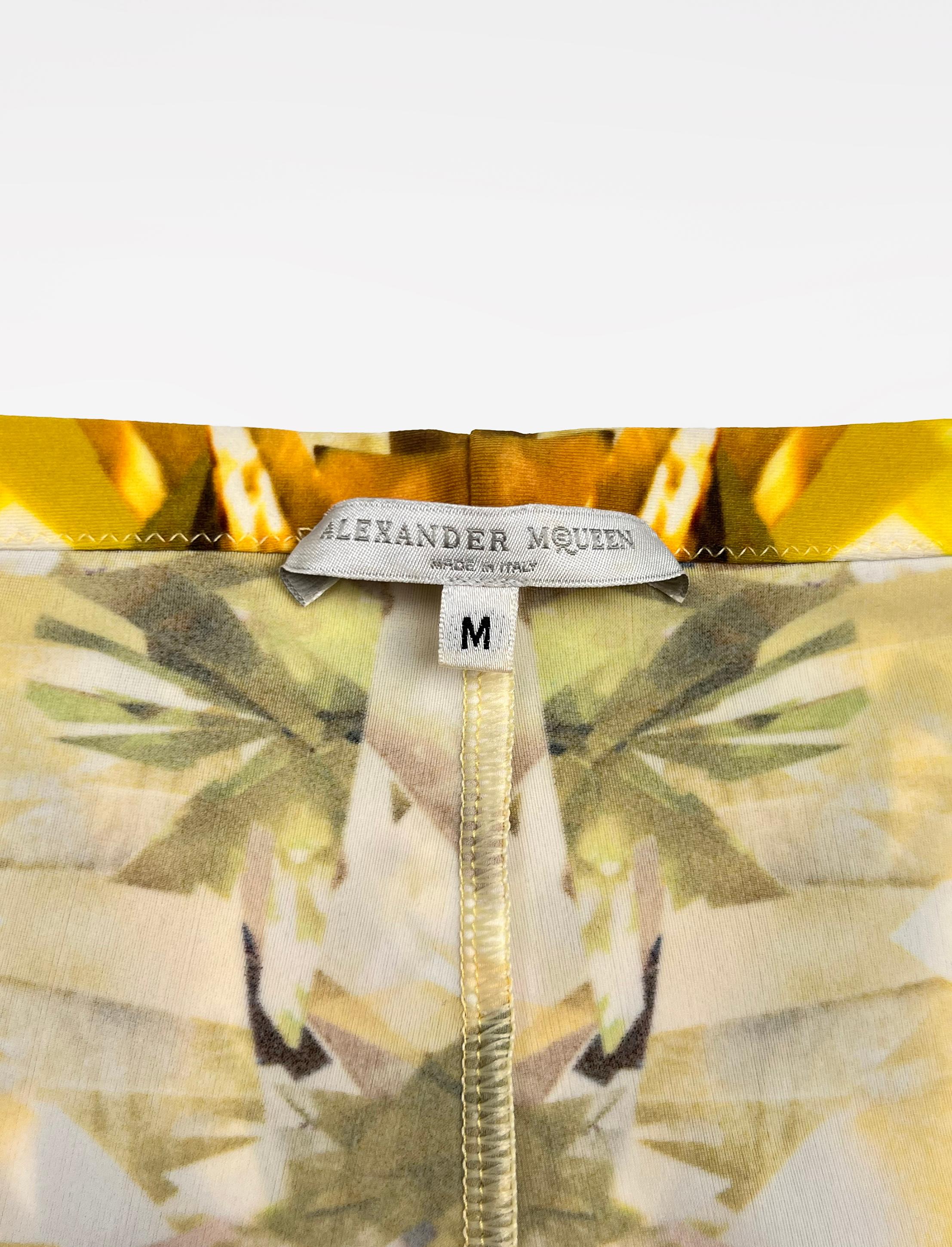 Femenino o masculino NWT Colección de leggings con estampado de caleidoscopio de cristal de Alexander McQueen: S/S 2009 en venta