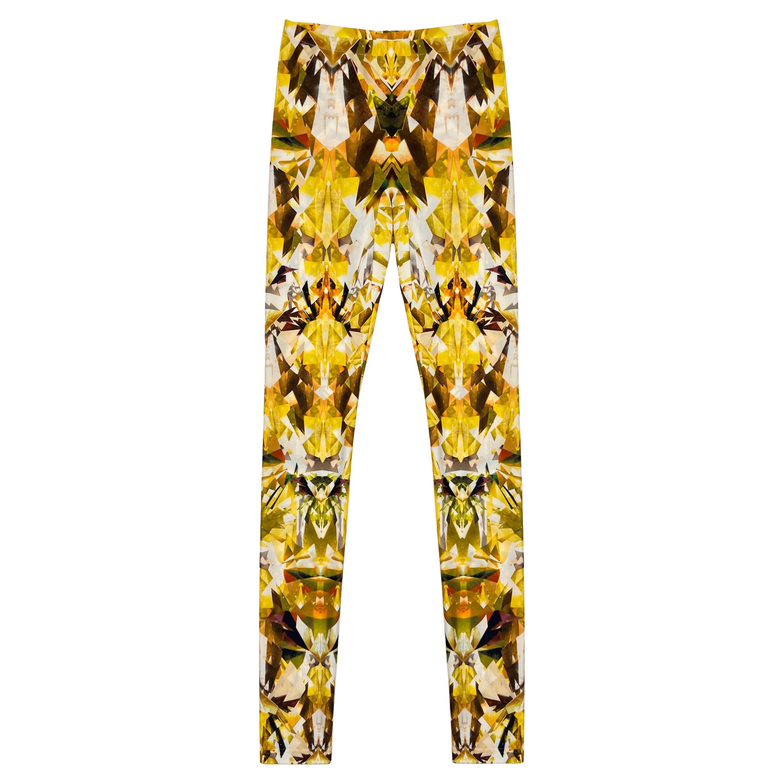 Alexander McQueen collection leggings à imprimé kaléidoscope en cristal, printemps-été 2009