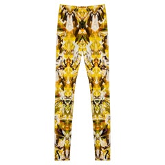 NWT Alexander McQueen crystal kaleidoscope print leggings collection: S/S 2009