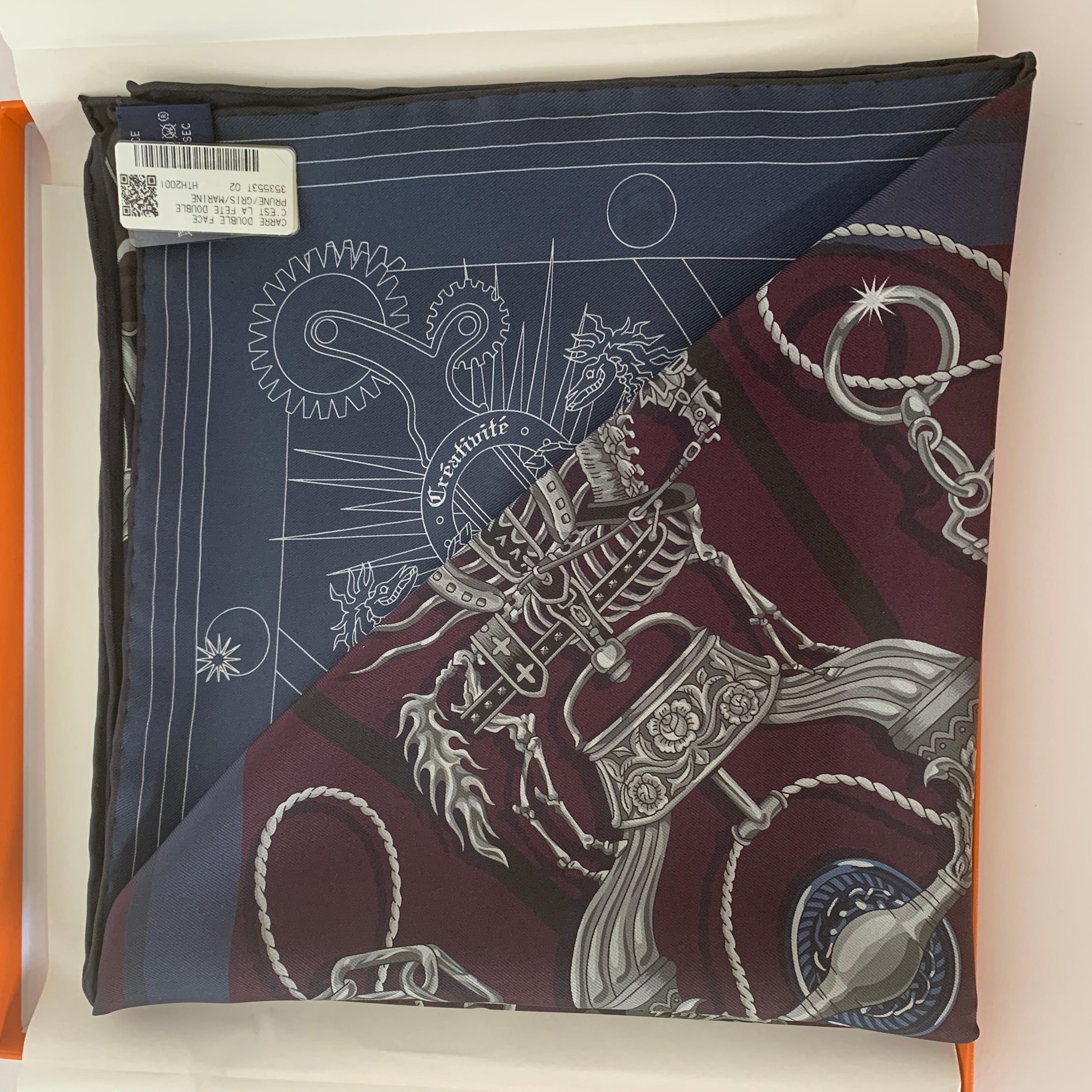 how to authenticate hermes scarf