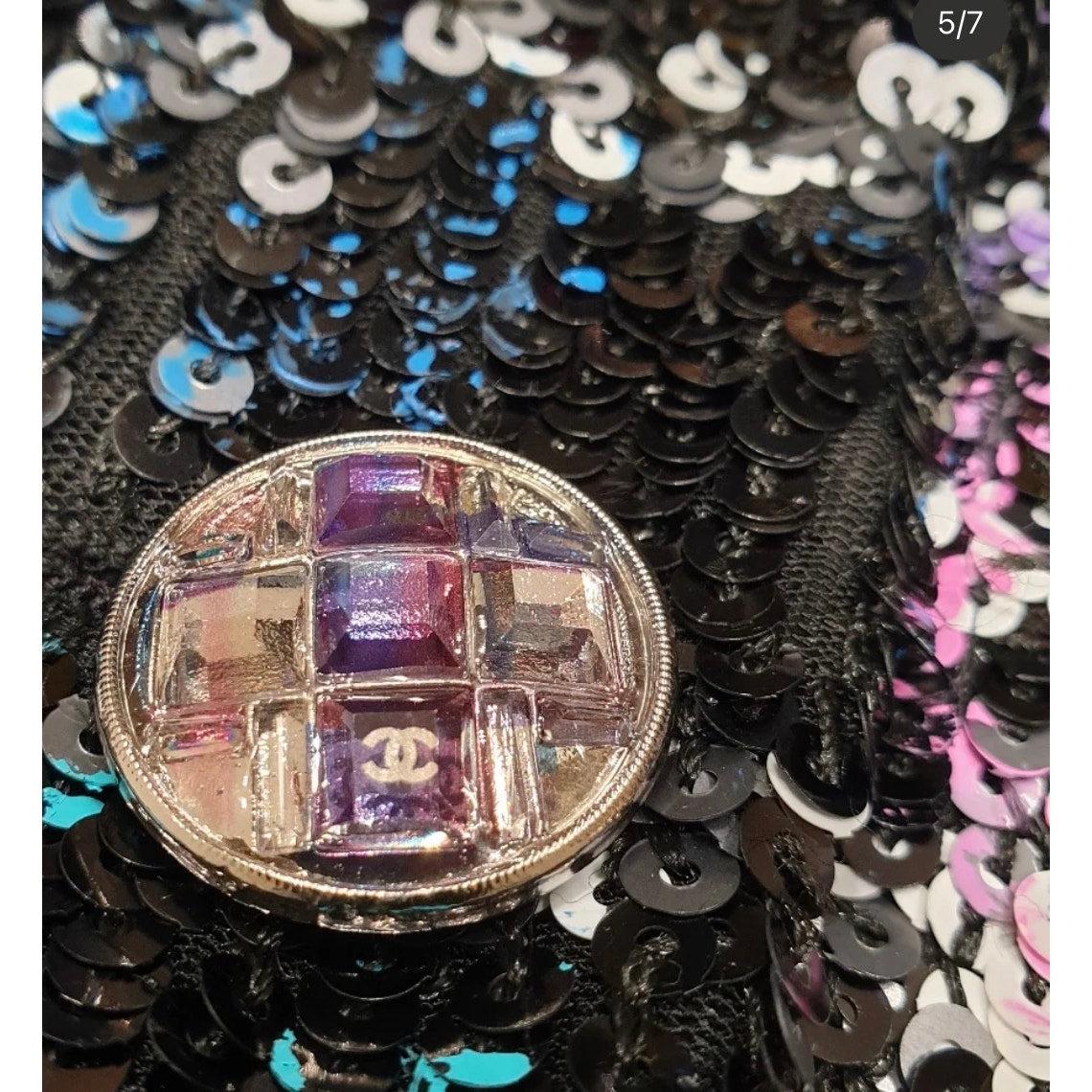 NWT Chanel 2022 Florence, Giacca con paillettes, Taglia 36 in vendita 6