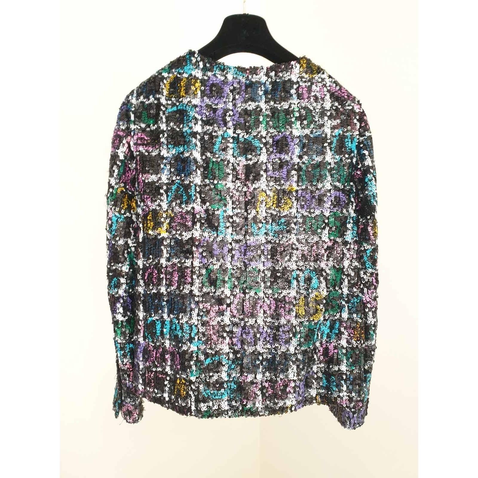 NWT Chanel 2022 Florence, Giacca con paillettes, Taglia 36 In condizioni Nuovo in vendita a Krakow, PL