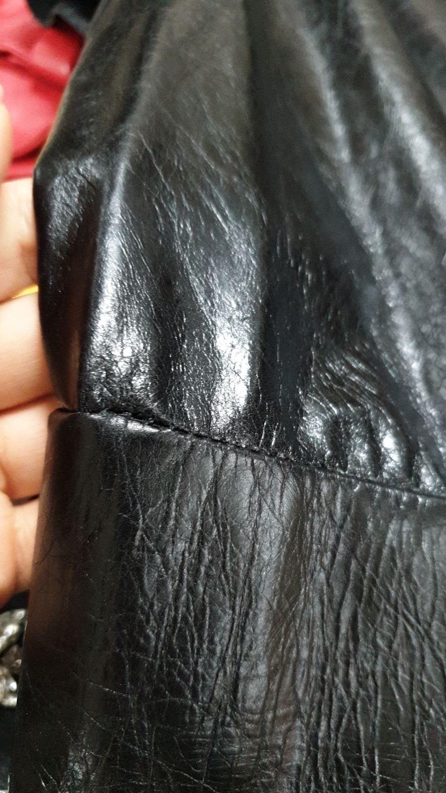NWT Chanel Black Leather & Tweed Midi Dress  For Sale 8