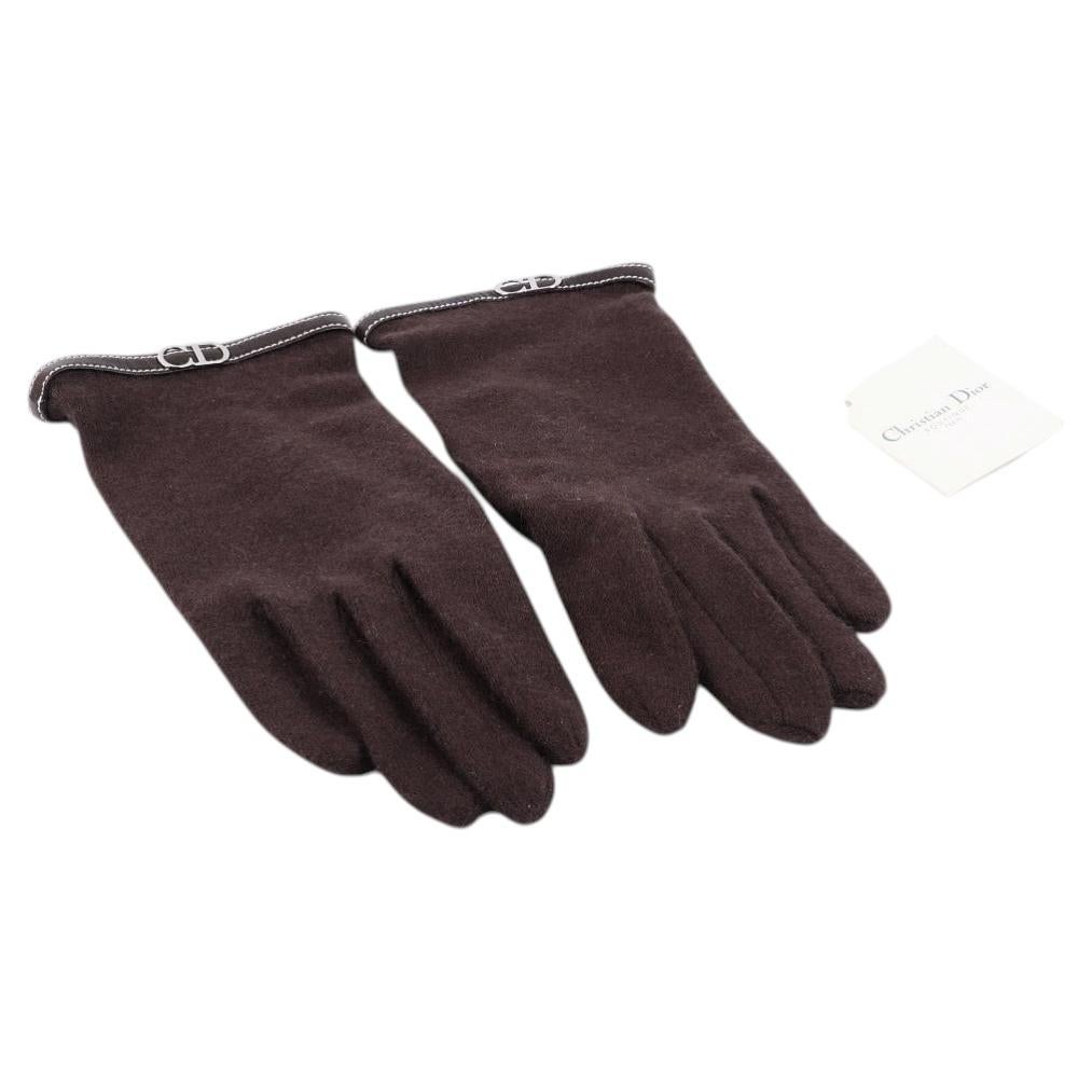 NWT Christian Dior Galliano neue Kaschmirhandschuhe im Angebot