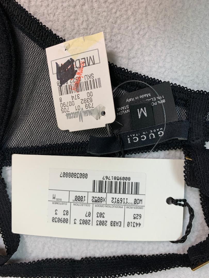 gucci mesh bralette