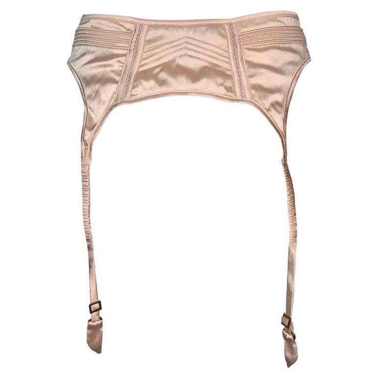 NWT F/W 2003 Gucci Tom Ford Peach Nude Satin Garter Belt Lingerie at 1stDibs | gucci garter belt, garter belt nude, gucci nude belt NWT F/W 2003 Gucci Tom Ford Peach Nude Satin Garter Belt Lingerie at 1stDibs | gucci garter belt, garter belt nude, gucci nude belt