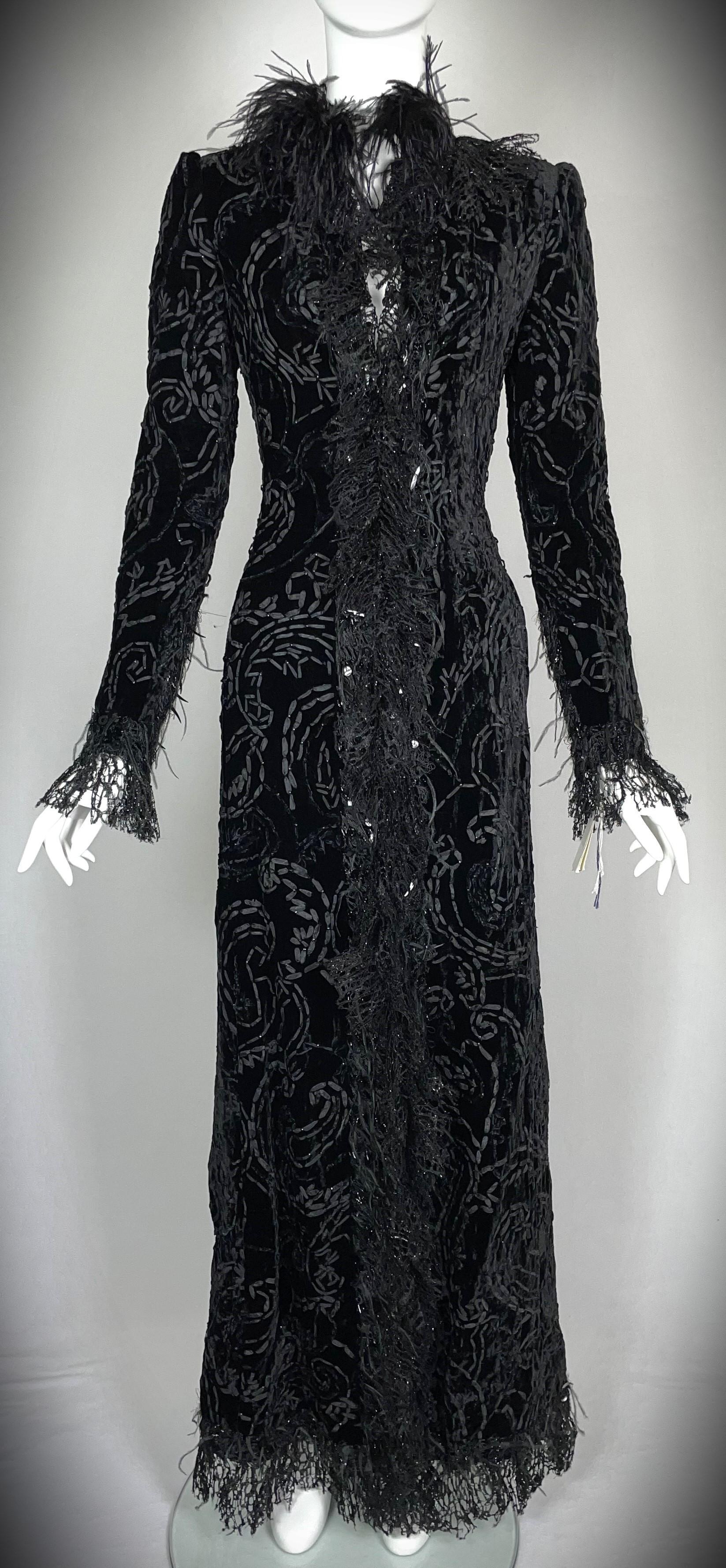 Gothic Lolita Black Lace Fabric Gauze DIY Women's Clothing Couture