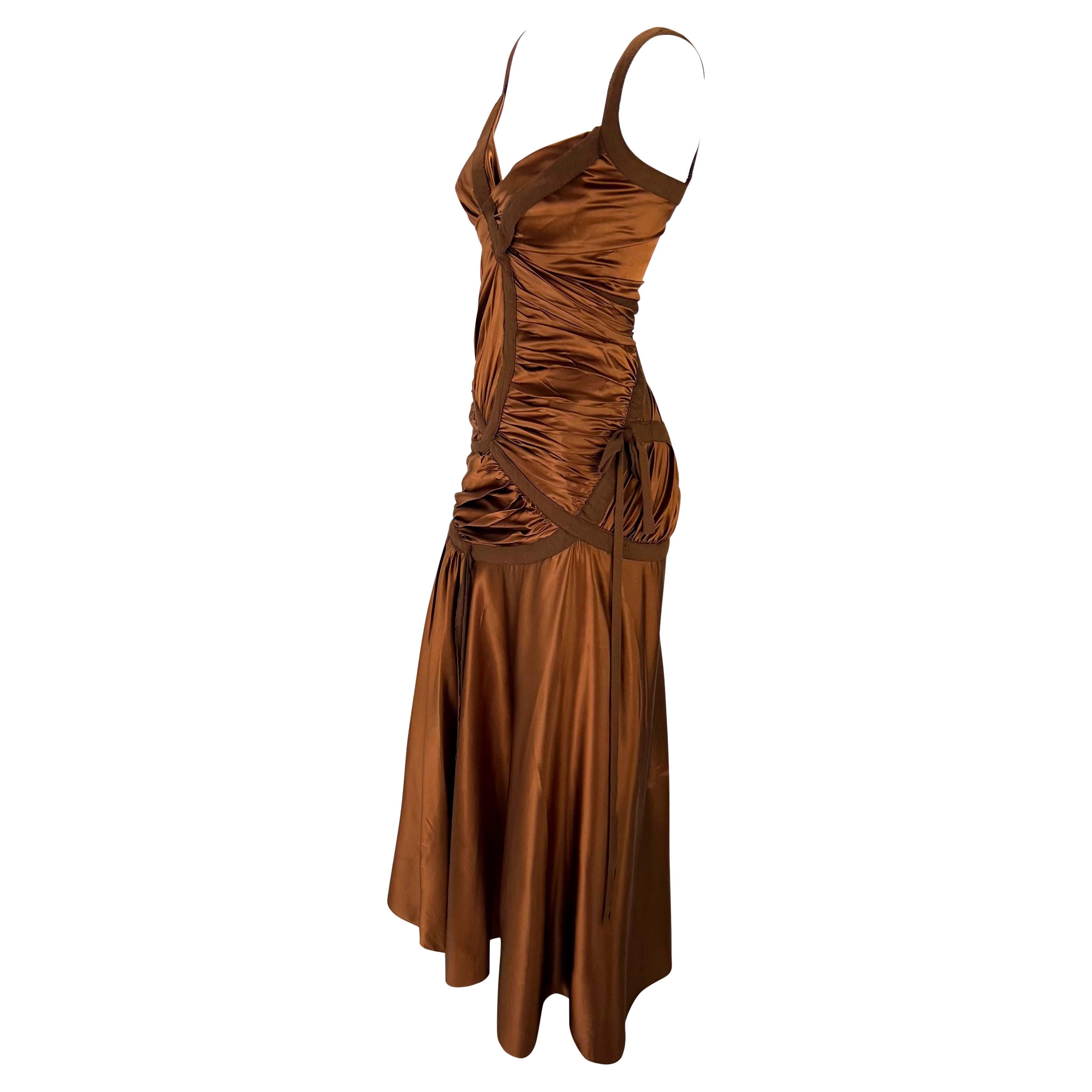 copper dress