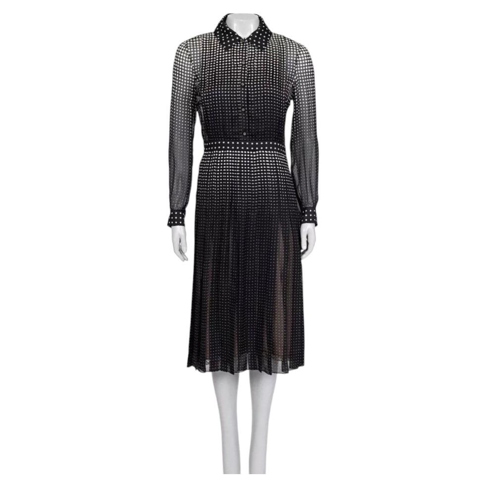 NWT Gucci 2024 Vestido ajustado de seda negra - IT40/S en venta