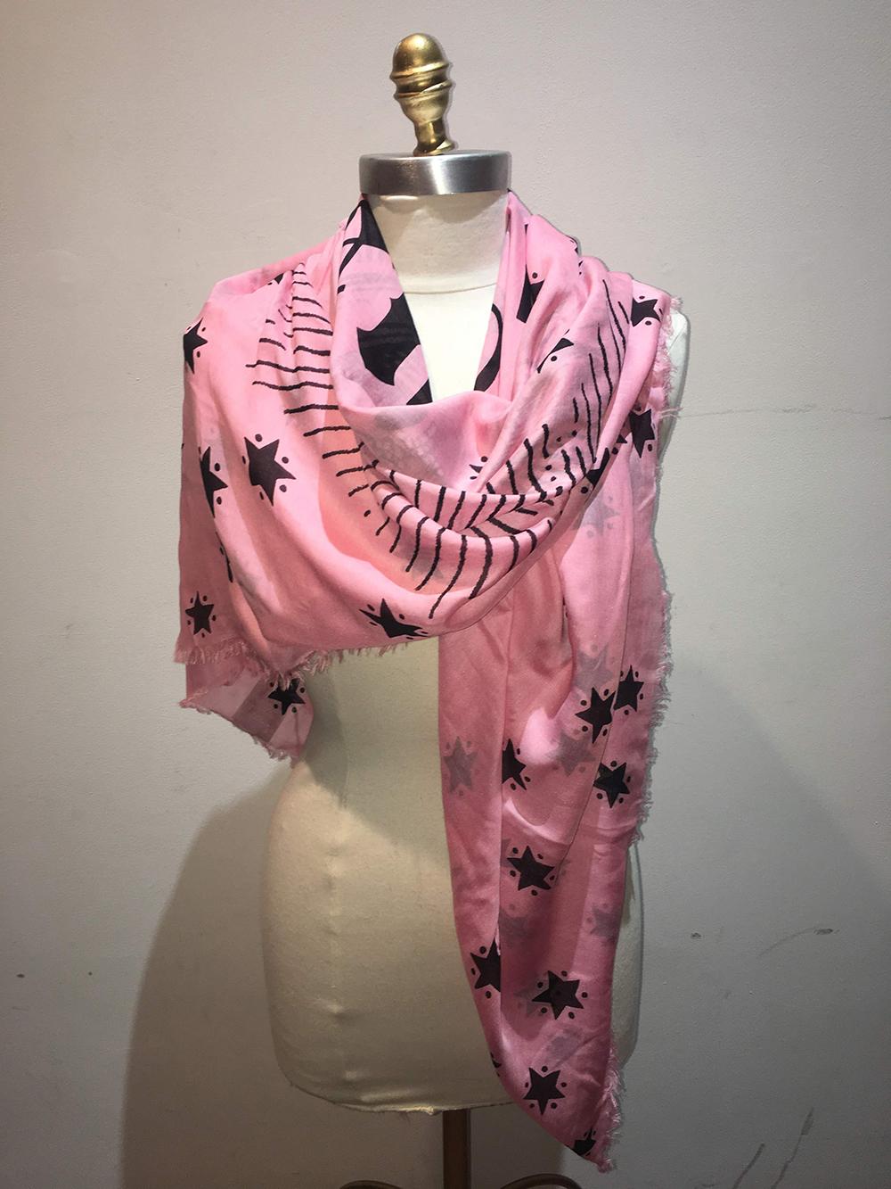 gucci shawl pink