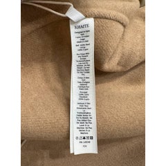 NWT Khaite Rothen Brown Wool Coat - Size XS