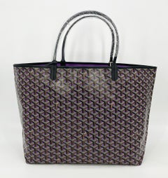 NWT Limited Edition Goyard Saint Louis Claire Voie GM in Purple