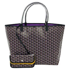 NWT Limited Edition Goyard Saint Louis Claire Voie GM in Purple