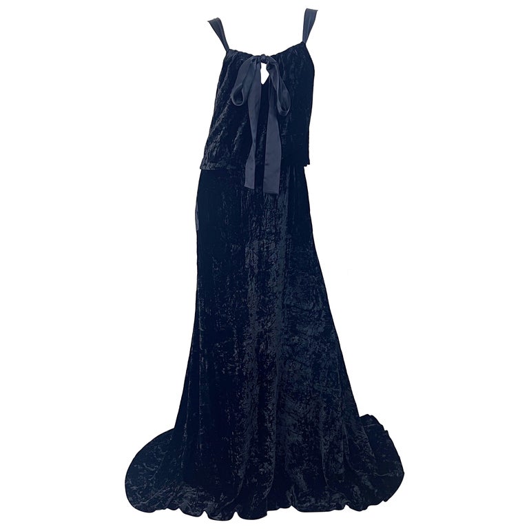 sachin and babi light blue dress Beautiful Tulle A-line Blue Puff Sleeves Long Prom Dress, Evening Dress,  MP765