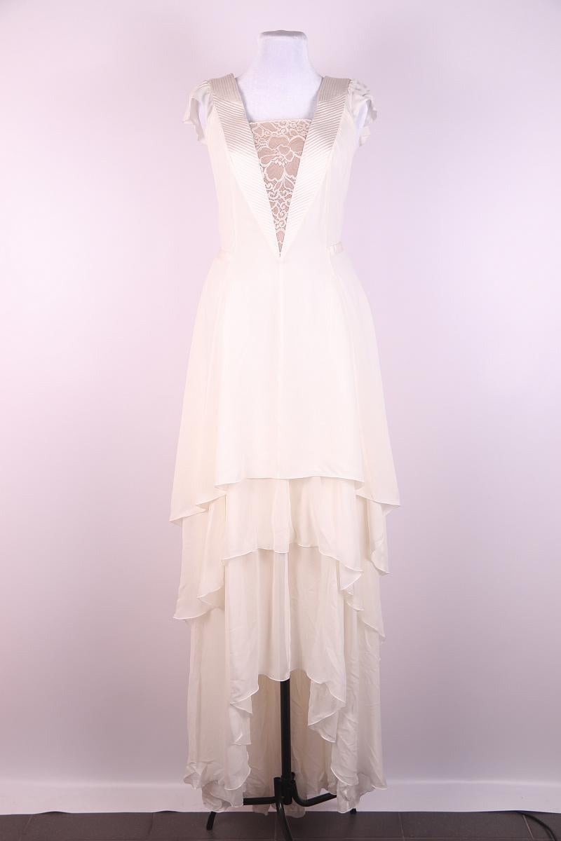 NWT Nina Ricci SS 2015 new wedding evening dress ivory gown Red Carpet For Sale 4